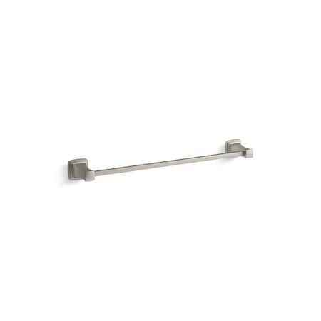 Kohler Riff 24 Towel Bar Vibrant Brushed Nickel K-27410-BN